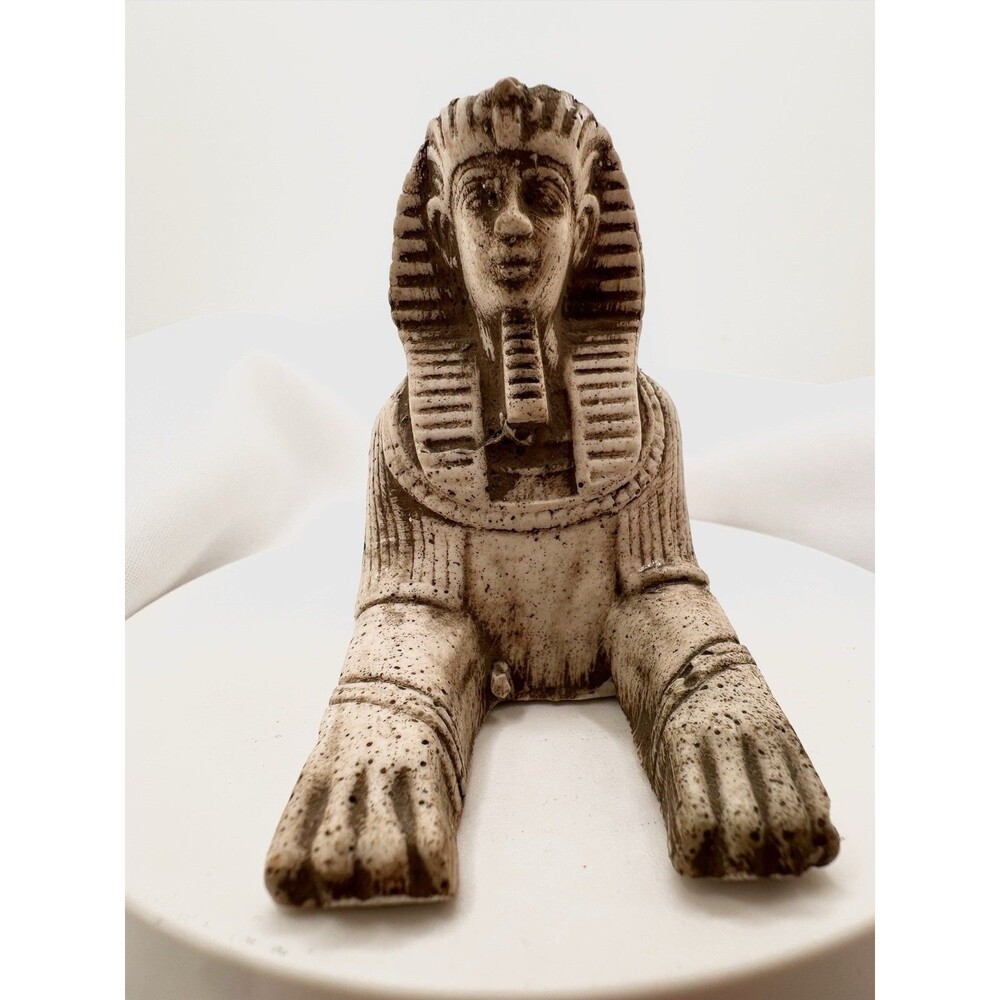 Handcrafted Ancient God Egyptian Sphinx Statue Pharaoh Figurine Decor Gift Egypt